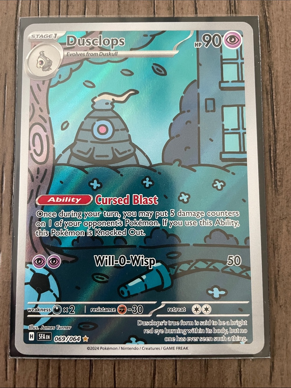 2024 Pokemon Dusclops #69